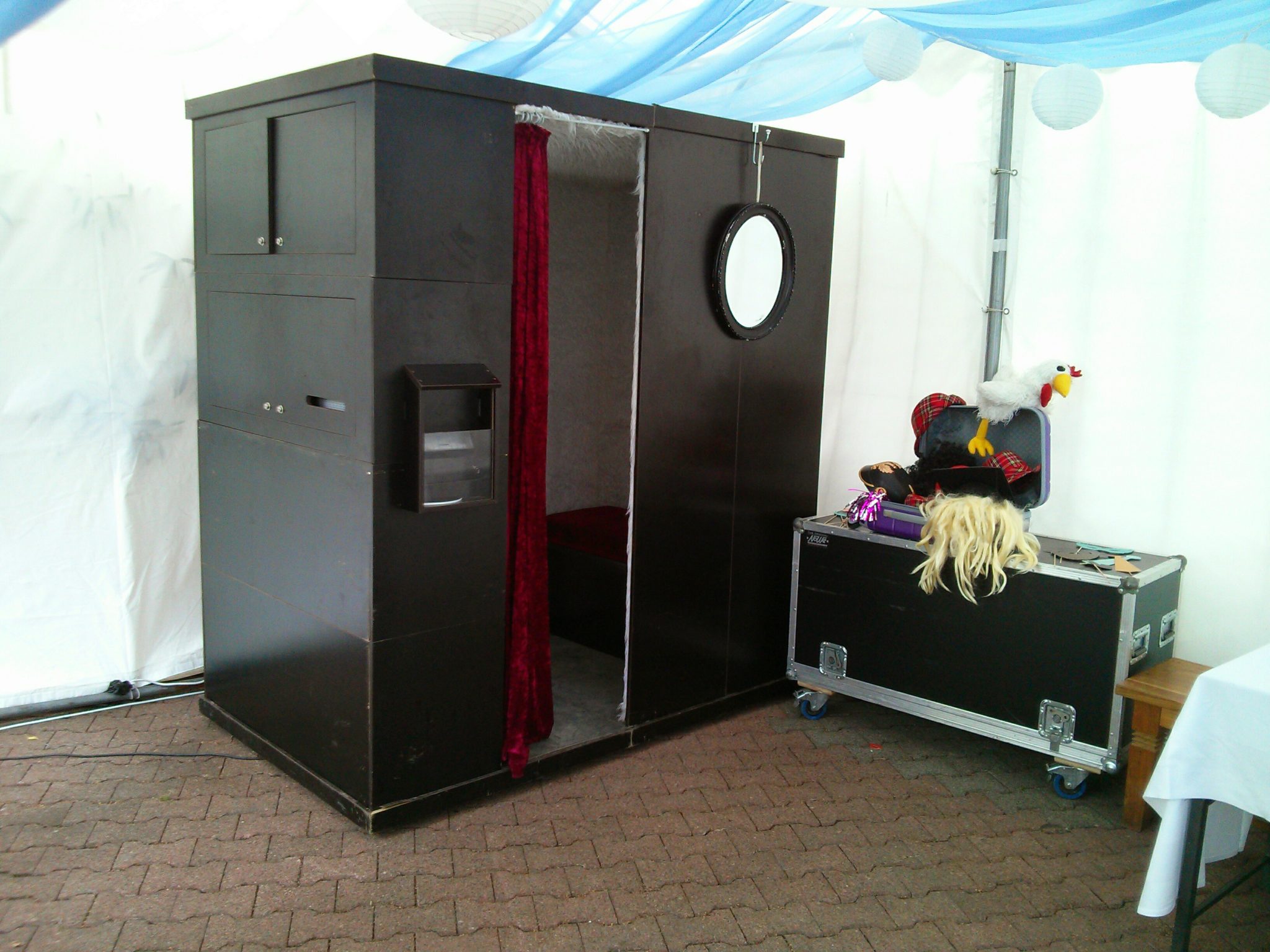 Die Fotobox auf einer Hochzeit in Duisburg am Rhein