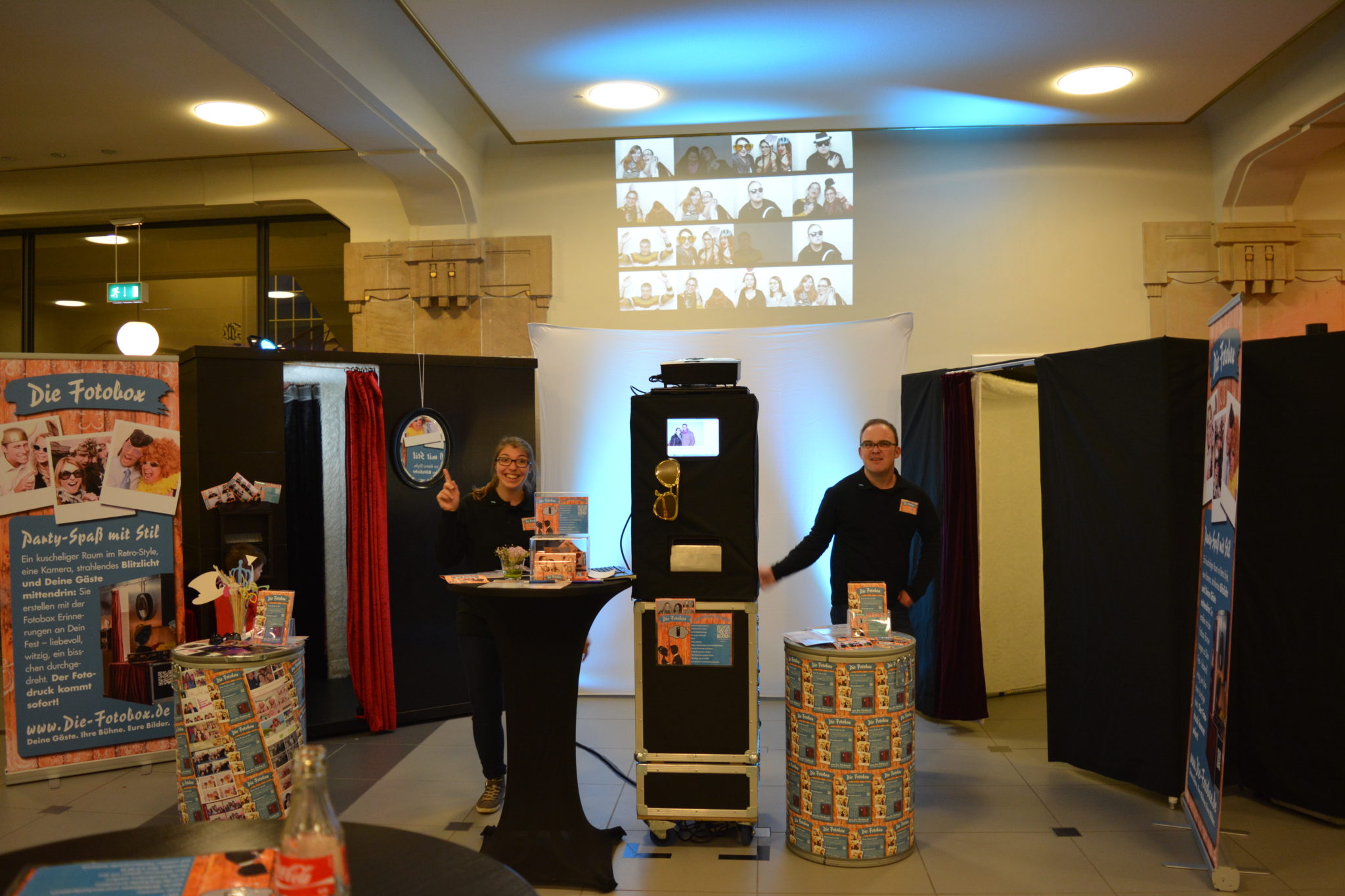 Fotokabinen Maschine 15,6 Zoll - Touchscreen Selfie Booth Für Events | Tragbar